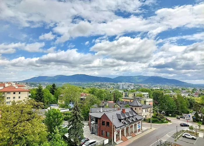 With Mountain View In